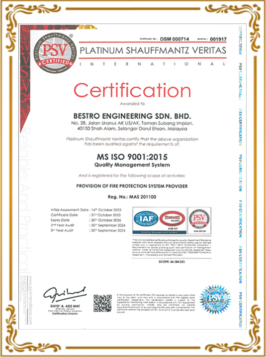International Organization for Standardization (ISO 9001)